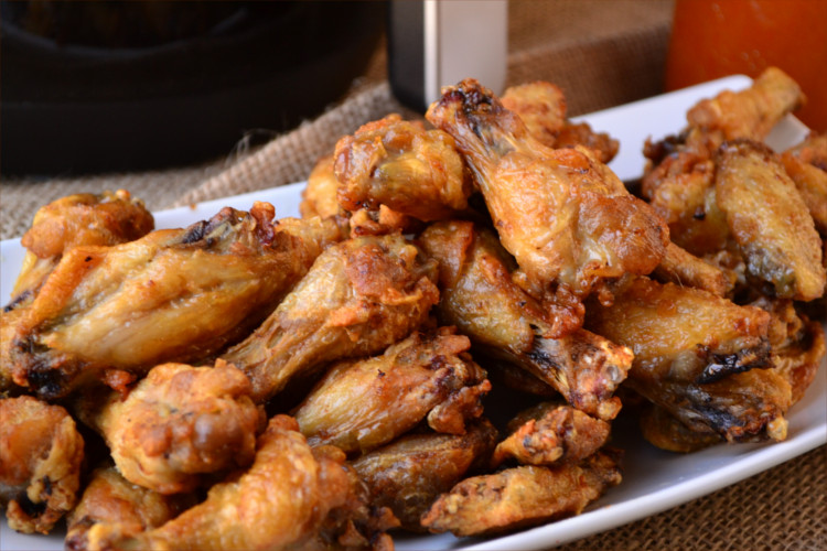 Air Fryer Chicken Wings â€“ quick and simple, extra crispy, finger licking good, tastes as good as fried without all of the guilt.