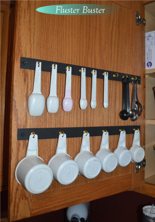 Measuring Cup and Spoon Holder, Organizer, Hanger, Kitchen Storage