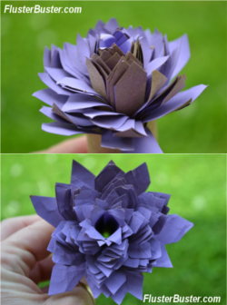 A fun DIY project that can be given as a beautiful bouquet and then used to plant the most amazing flower garden.