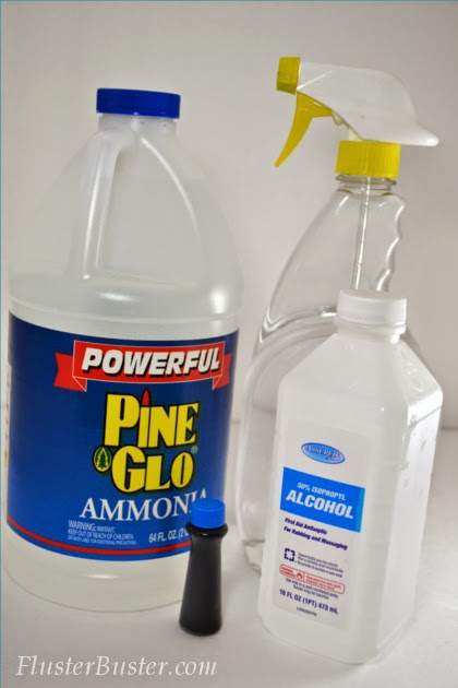 Making this Homemade Glass Cleaner is super easy and it's made with a couple of inexpensive products that you probably already have.