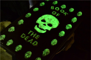 Mod Podge Glow-in-the-Dark Book of the Dead | Fluster Buster