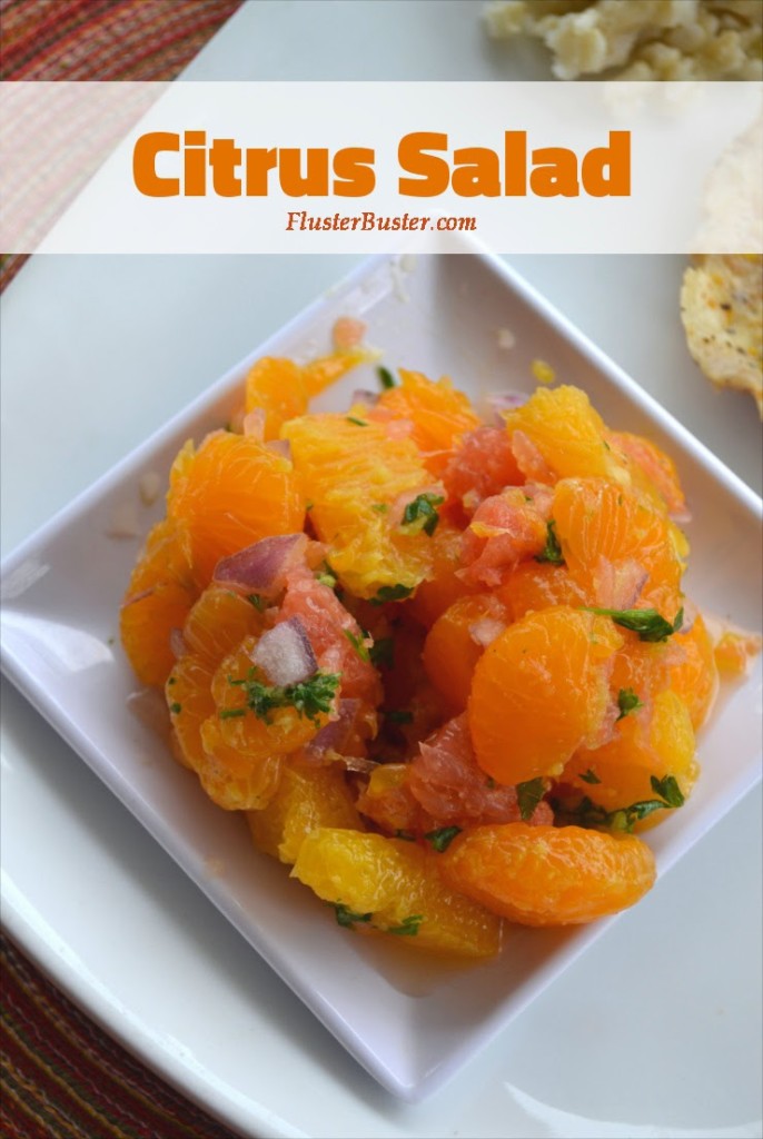 Super Easy Citrus Salad – Healthy Recipe | Fluster Buster