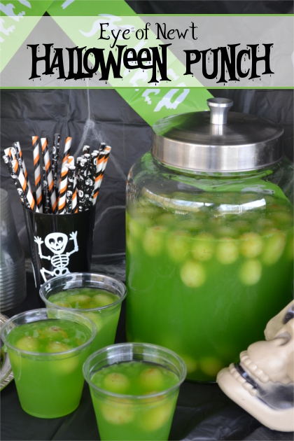 Eye of Newt Halloween Punch Recipe | Fluster Buster