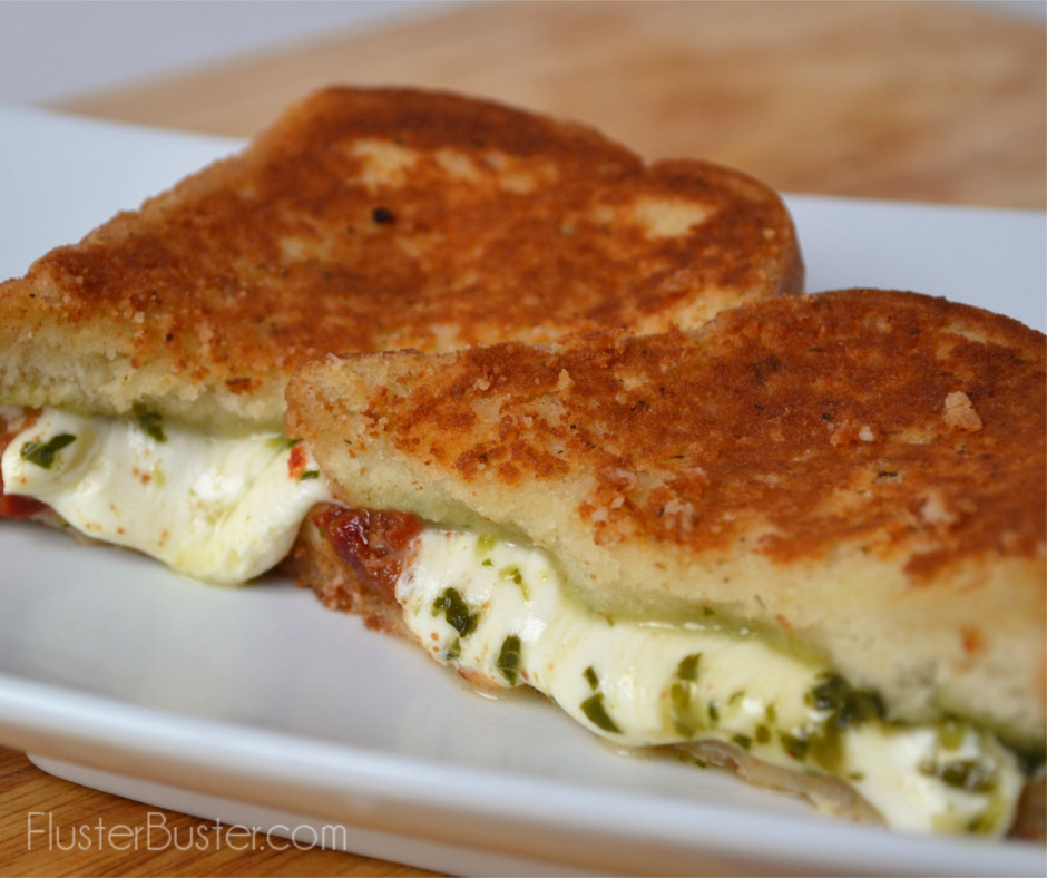 Grilled Cheese Sandwich for Grown-Ups. A simple recipe for an Italian style sandwich.