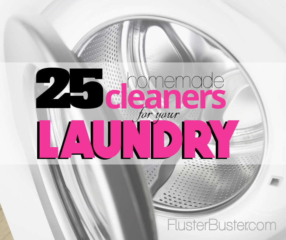 25 Ways to Clean Clothes for Less