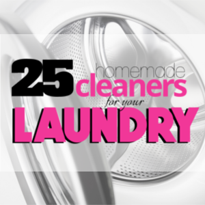 25 Ways to Clean Clothes for Less