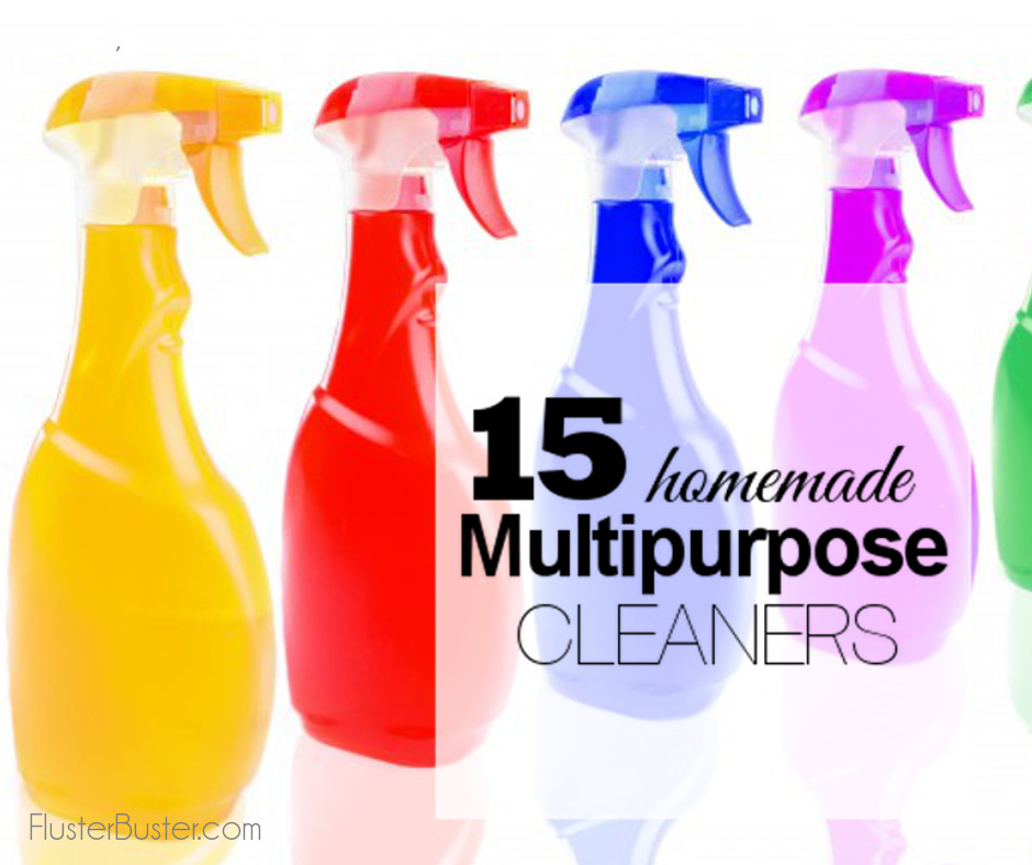 Multipurpose Cleaners - 15 Cleaning Recipes