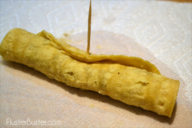 Taquitos - Rolled corn tortillas, filled with leftover chicken, beef or pork and fried until crisp. Serve as a main dish, side dish or appetizer.