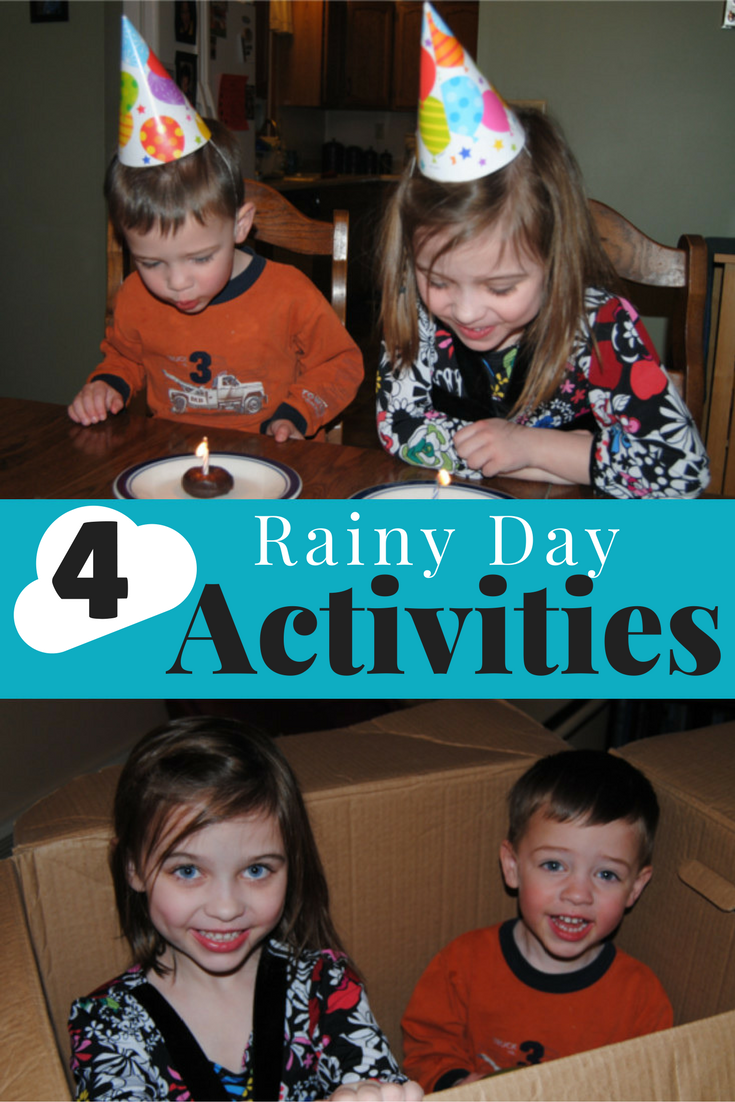 A few indoor activities that require minimal craftiness while stirring vast amounts of excitement in your kids..