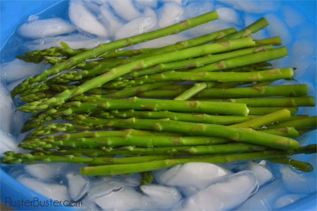 Asparagus is at its peak in April, freezing is a really simple way to take advantage of the season.