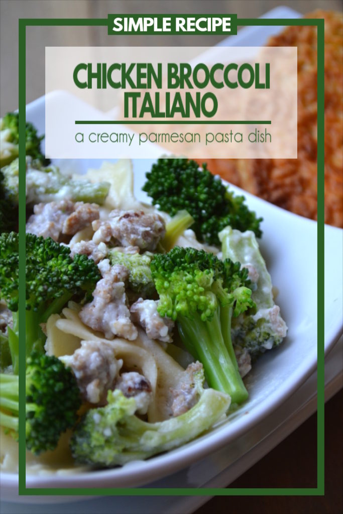 Chicken & Broccoli Bow Tie Pasta Fluster Buster