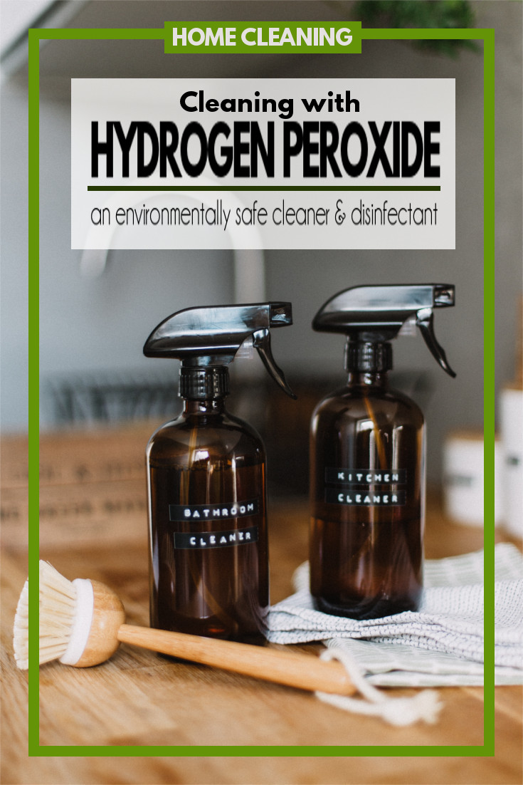 Introducing an inexpensive, odorless, environmentally friendly, home cleaning disinfectant, hydrogen peroxide.