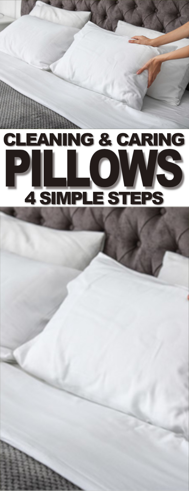 4 Tips For Washing and Caring Your Pillow Fluster Buster