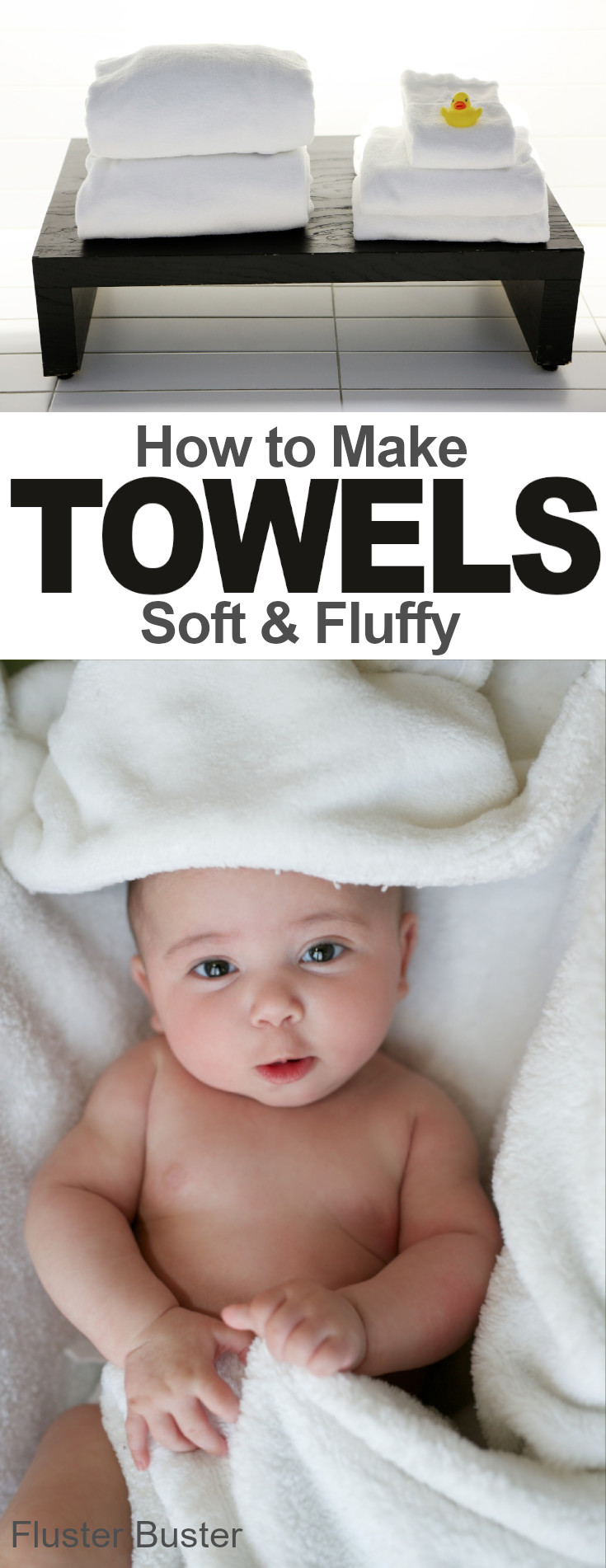 How to Make Towels Soft & Fluffy Fluster Buster