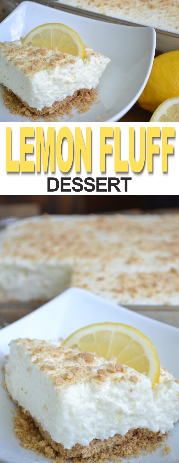 Light & Creamy Lemon Fluff Dessert | Fluster Buster